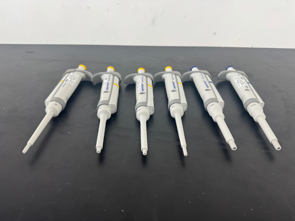 Image of Eppendorf Research Plus Single Channel Pipettes - Quantity 6